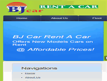 Tablet Screenshot of bjcar.com.pk